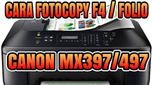 Dibagian atas pilih print server properties 5. Cara Fotocopy Scan Kertas F4 Folio Di Printer Canon Mx397 497 Youtube