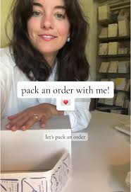 Cute Personalized Stationery Order Packing Guide