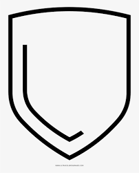 Dogs love to chew on bones, run and fetch balls, and find more time to play! Download Shield Coloring Page Png Image With No Background Pngkey Com