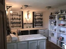 So let's look at the many colors you can paint your craft room. Farmhouse Craft Room Farmhouse Crafts Craft Room Decor New Furniture