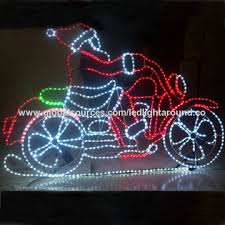 This method for making a diy neon sign therefore centers around the use of an rgb led strip instead of el wire. China Animated Led Rope Lights Motif Santa Claus Ride Bicycle Christmas Lights Silhouette Neon Light 31v On Global Sources Christmas Motif Lights Led Motif Lights Christmas Lights Motif