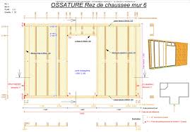 Plan Ossature Bois Jpg 1200 839 Plan Maison Ossature Bois Maison Ossature Bois Ossature Bois