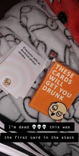 Card drinking games can typically be great icebreakers when you're trying to ease any potential social awkwardness if you're with a group of people that might not know each other too well. These Cards Will Get You Drunk Tcwgyd Twitter