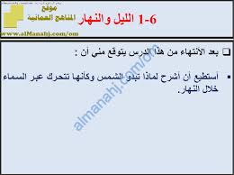 قال رسول الله صلى الله عليه وسلم: Ù…Ù„Ø®Øµ Ø´Ø±Ø­ Ø¯Ø±Ø³ Ø§Ù„Ù„ÙŠÙ„ ÙˆØ§Ù„Ù†Ù‡Ø§Ø± Ù…Ø¹ Ø­Ù„ Ø§Ù„Ø£Ù†Ø´Ø·Ø© Ø§Ù„ØµÙ Ø§Ù„Ø³Ø§Ø¨Ø¹ Ø¹Ù„ÙˆÙ… Ø§Ù„ÙØµÙ„ Ø§Ù„Ø£ÙˆÙ„ Ø§Ù„Ù…Ù†Ø§Ù‡Ø¬ Ø§Ù„Ø¹Ù…Ø§Ù†ÙŠØ©