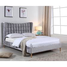 Modway amelia tufted performance velvet uphol. Rosdorf Park Owens Crushed Velvet Upholstered Bed Frame Wayfair Co Uk