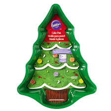 11 secrets to decorating your christmas tree like a professional. Christmas Tree Cake Pan Wilton