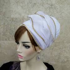 Gold Head Scarf