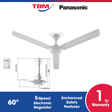 Get free shipping over $49! Panasonic Ceiling Fan 60 F M15a0vbwh Shopee Malaysia