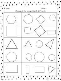 As they work with shapes, students think about angles, investigate symmetry, and compose and decompose larger shapes. Kindergarten Homework For Shapes By Jodi Taylor Tpt