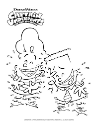 Connect The Dots Captain Underpants The First Epic Movie In 2020 Captain Underpants Coloring Pages Monster Coloring Pages