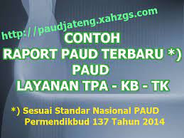 Download aplikasi raport paud terbaru. Contoh Format Raport Paud Terbaru By Paudjateng Paud Jateng