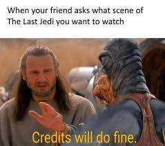 If Every Line Is A Meme Star Wars Humor Star Wars Facts Star Wars Memes