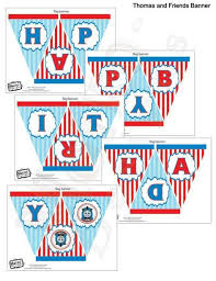 Banner Free Thomas The Train Birthday Printables Thomas And Friends Banner Instant Download Thomas And Friends Thomas The Train Birthday Party Trains Birthday Party