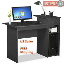 Touch screen computer table price of computer table custom computer case design computer graphic design software cad computer aided design desktop computer table design. Buy Small Computer Desk Pc Laptop Table Wood With Drawer Office Workstation Black Online In Thailand 143447715837