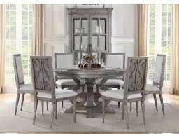Belham Traditional Round Dining Table Set