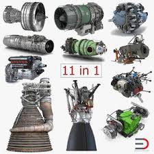 Rocket Engine 3d Models For Download Turbosquid Rocket Engine Engineering Rocket