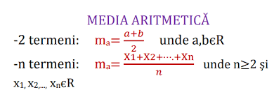 La media geometrica, la media armonica e la media quadratica sono indici numerici atti a descrivere sinteticamente un insieme di dati. Media Aritmetica Media Geometrica Media Armonica Media Patratica Inegalitatea Mediilor Jitaruionelblog Pregatire Bac Si Evaluarea Nationala 2021 La Matematica Si Alte Materii Materiale Lectii Formule Exercitii Rezolvate Matematica Gimnaziu