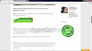 Name:batman arkham origins season pass. Batman Arkham Knight Season Pass Dlc Codes Generator Free Video Dailymotion