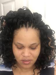 I tried 4 zig zag braids and they look a mess 😩 Tips please. My braids  always bunch up and flip.