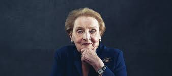 Follow madeleine korbel albright and explore their bibliography from amazon.com's madeleine madeleine albright is the author of the new york times bestsellers madam secretary, the mighty. Madeleine Albright The Us Cannot Solve The Crisis By Itself