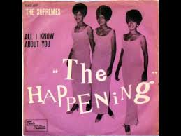chorus one day you're up, then you turn around you find your world is tumbling down it happened to me, and it can happen to you. The Supremes The Happening Youtube