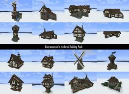 After placing it in the right spot, it will ask you for resources, with right click it will takes the resources from your inventory and when it has all the needed. Https Www Planetminecraft Com Project Deerassassins Medieval Building Pack Minecraft Projects Minecraft Blueprints Minecraft