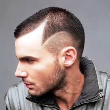 Here have a look these 50 cool short hairstyle that popular celebrity wore in 2014: Shaved Men Short Hairstyle 14 Full Image
