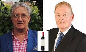 Pensioner shoved £10 note in lawyer's mouth in wine row