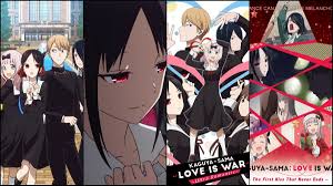 All 3 Kaguya-sama: Love Is War Seasons in Order (Including OVA & Movies)