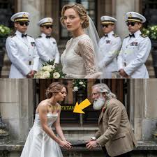 Durante 6 años, una joven panadera dejó comida caliente para un tranquilo hombre sin hogar—¡sin preguntar nunca su nombre! El día de su boda, 12 marines llegaron en uniforme completo… y los