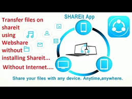 It is an application used to send and receive files between different devices , whether windows, ios, android, pc or. Shareit Transfer Files Using Webshare Without Installing Shareit Youtube