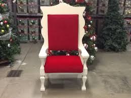 Santa Chairs Frost Holiday Props Christmas Chair Christmas Photo Props Christmas Party Planning