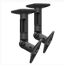 This functional speaker mount is sold as a single unit to mount one speaker. Barkan Bracket 1520 Wall Ceiling Mount Black Stax