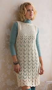 This would also make a pretty pullover or tunic. Dress And Skirt Knitting Patterns In The Loop Knitting