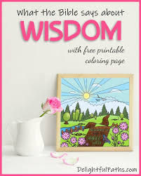Luther rose coloring page for relaxing. What Does The Bible Say About Wisdom Wisdom S Delightful Paths Delightful Paths