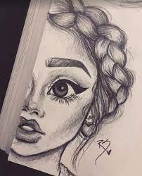 Art Drawing And Girl Kep Art Drawings Art Drawings Sketches Girl Drawing Sketches