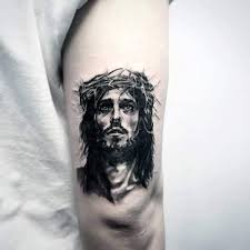 Check spelling or type a new query. Jesus Tattoo Upper Arm Novocom Top