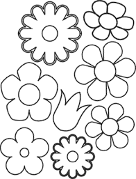 There is a range of difficulty from simple pictures for preschoolers and young children to color in to more challenging detailed drawings for . Simple Flower Coloring Pages For Kids Toddlers Preschoolers Free Printables