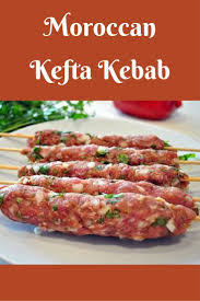 Moroccan Kefta Kebab Recipe Ground Lamb Recipes Lamb Recipes Kefta Kebab Recipe