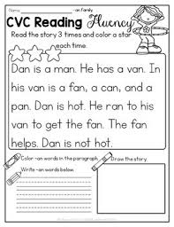 Simple sentences read simple sentences and match the picture. Cvc Reading Comprehension Worksheets Pdf Cvc Word List Charts