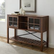 Jaquan 47 75 Wide Buffet Table In 2020 Buffet Table Slatted Shelves Farmhouse Kitchen Decor