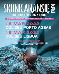 Todos los tipos de entradas (diarias, pases de fin de semana, pasaporte familiar y paquetes integrados con transporte) adquiridos para la 9.ª edición de rock in rio lisboa (con fecha 2020 o. Skunk Anansie Tour 2022 18 03 2022 Porto Portugal Concerts Metal Event Kalender