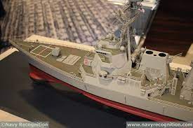 The ship is the first in a class of guided missile destroyers known as flight iii. Sna 2017 Huntington Ingalls Industries Unveils Scale Model Of Ddg 51 Flight Iii Design
