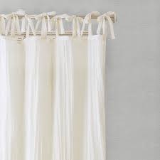 Jolie Semi Sheer Tab Top Window Curtain In 2021 Tie Top Curtains Panel Curtains Curtains