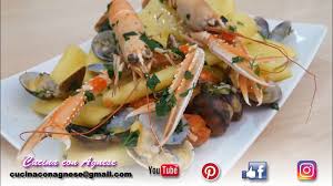 Vongole veraci 5/6 pomodorini 1 spicchio. Cucina Con Agnese 15 Paccheri Scampi Vongole Pomodorini Paccheri Scampi Clams Cherry Tomat Youtube