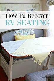 How To Recover Rv Bench Cushions Camper Cushions Rv Furniture Bench Cushions