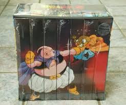 This is a list of home video releases of the japanese anime series dragon ball z. New Sealed Dragon Ball Z Majin Buu Saga 7 Volume Vhs Box Set Rare Oop Nib