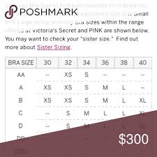 Vs Bralette Bra Size Charts Bra Bralette Bra Size Charts Vs Bralette