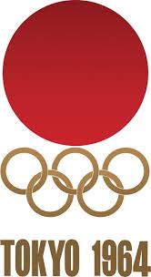 10 cosas alucinantes que sabemos de los juegos olímpicos de tokio 2020. Logotipo De Los Juegos Olimpicos De Tokio De 1964 Juegos Olimpicos Afiches Carteles Vintage