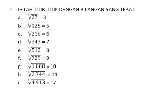 Diketahui 25², maka sama dengan … a. Pembahasan Latihan 2 Halaman 90 Esps Matematika Kelas 5 Rakhmad Id